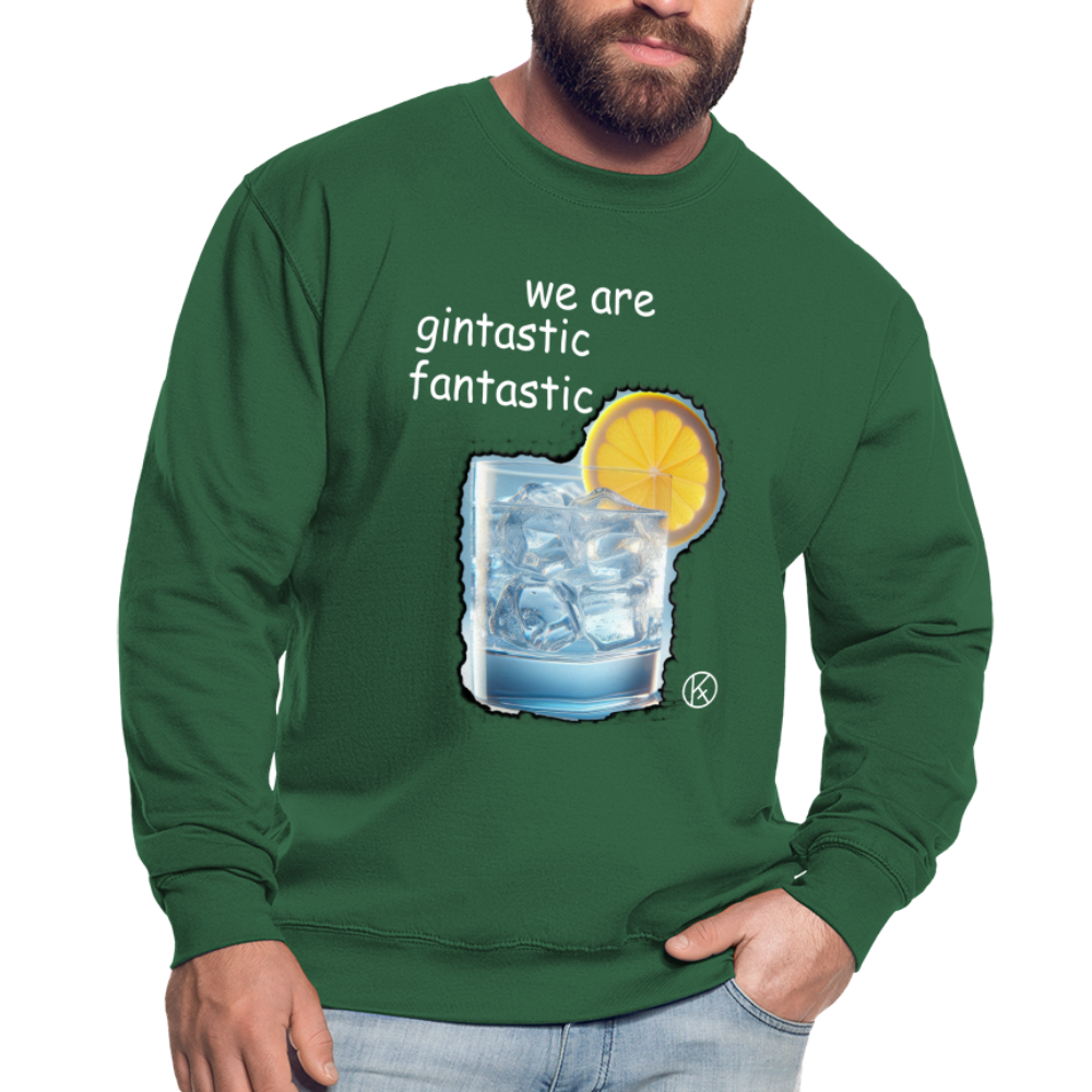 Gintastic-fantastic-gin - Unisex Pullover - Grün