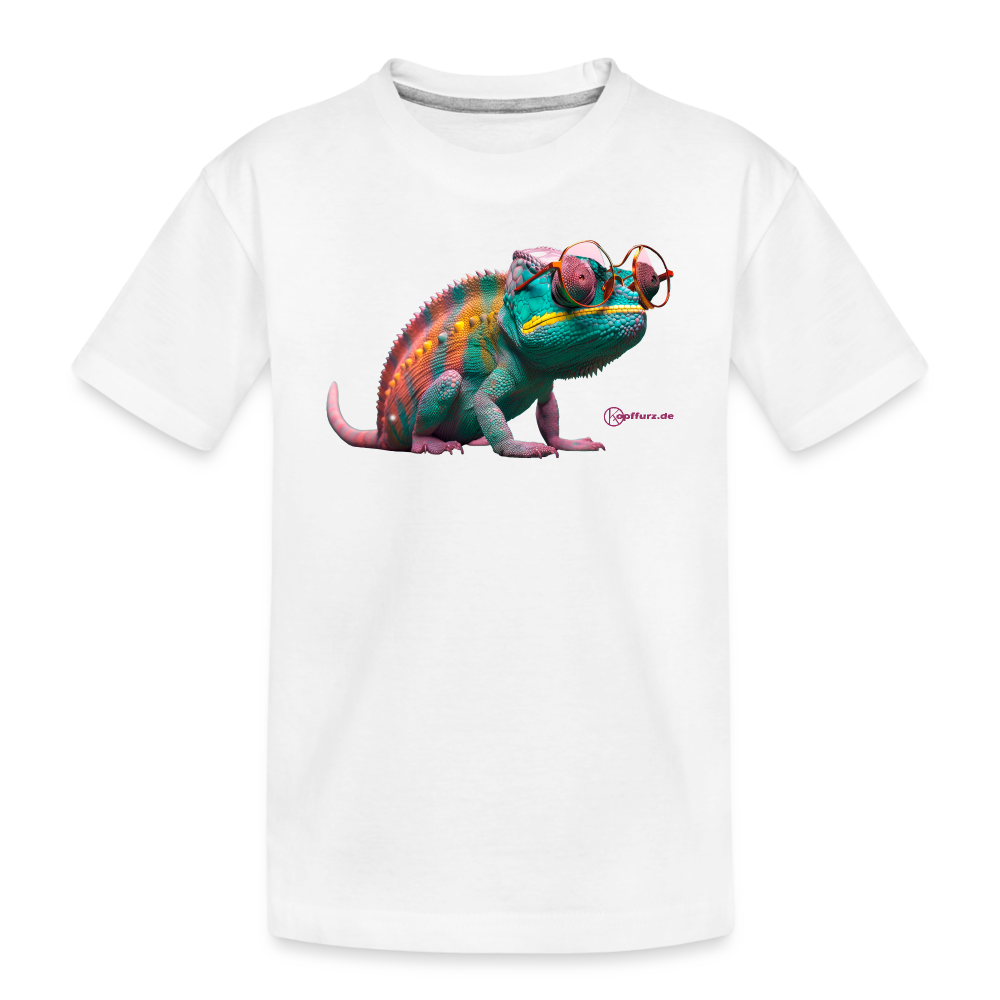 Kinder Premium Bio T-Shirt - Weiß