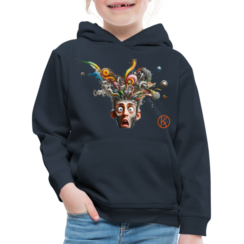 Showroom - Kinder Premium Hoodie Spreadshirt - Navy