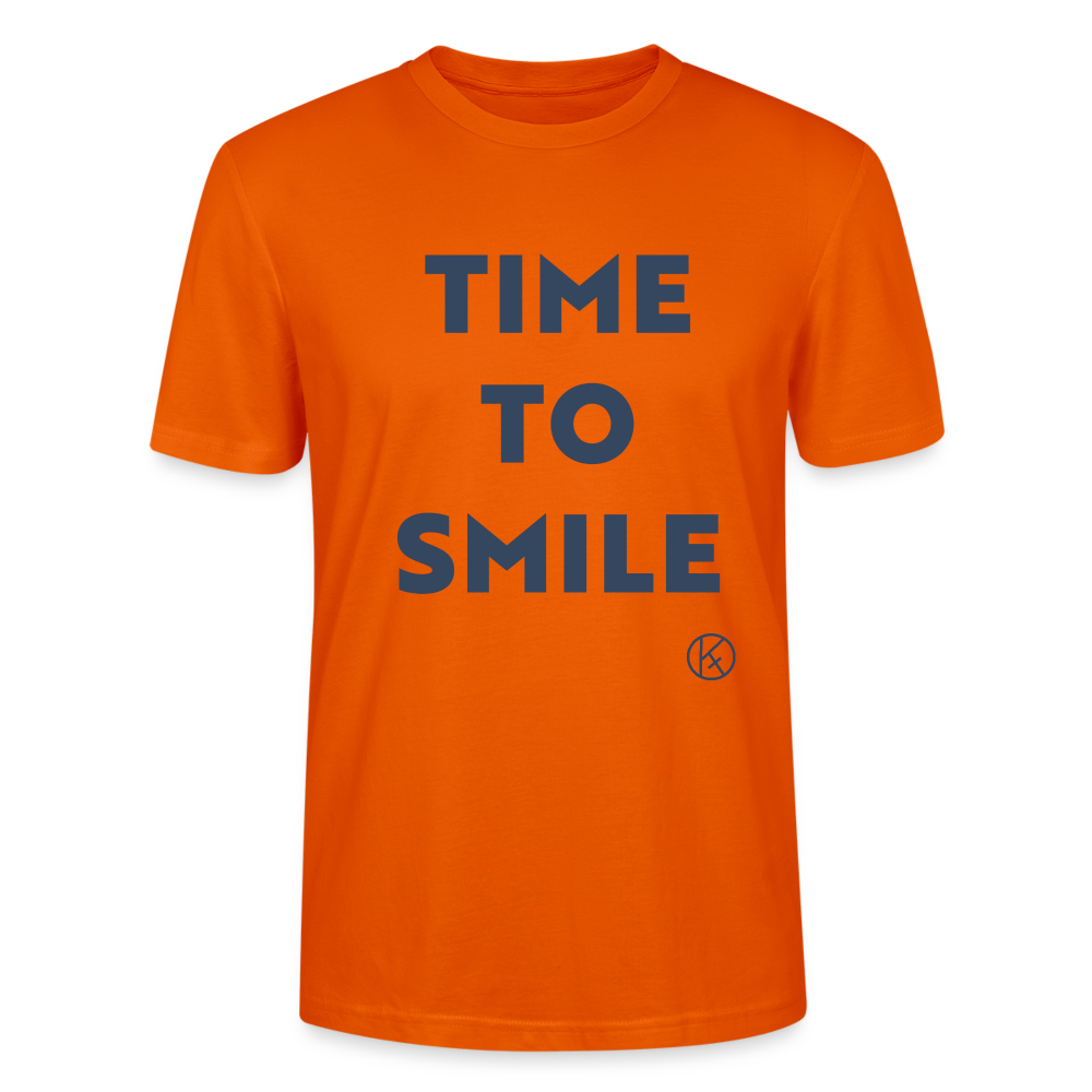 Time to smile - Stanley/Stella Unisex T-Shirt CRAFTER - Tieforange