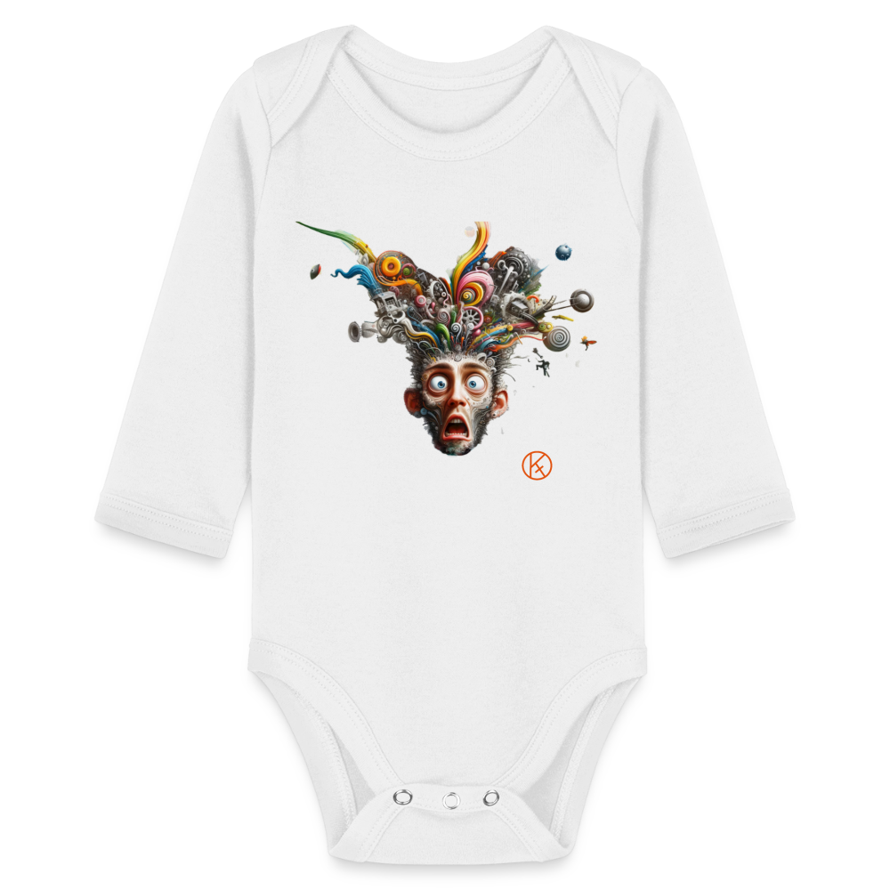 Showroom - Baby Bio-Langarm-Body - Weiß