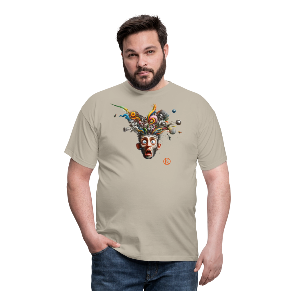 Showroom - Männer T-Shirt Gildan - Sandbeige