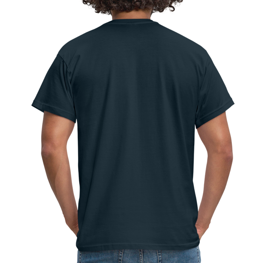 hä?? - gelb - witzig - Männer T-Shirt - Navy