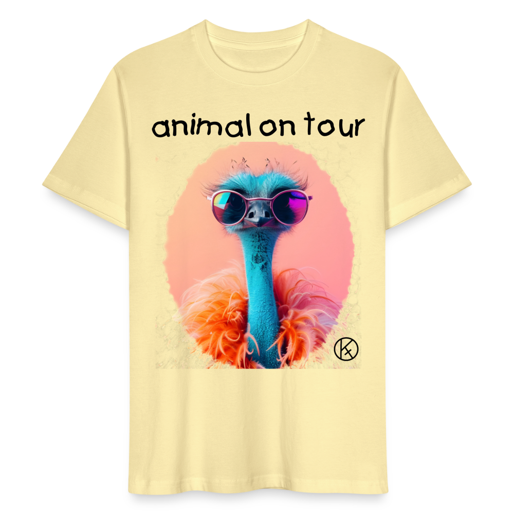 animal on tour-strauss - tierisches - Stanley/Stella Unisex T-Shirt CRAFTER - Creme