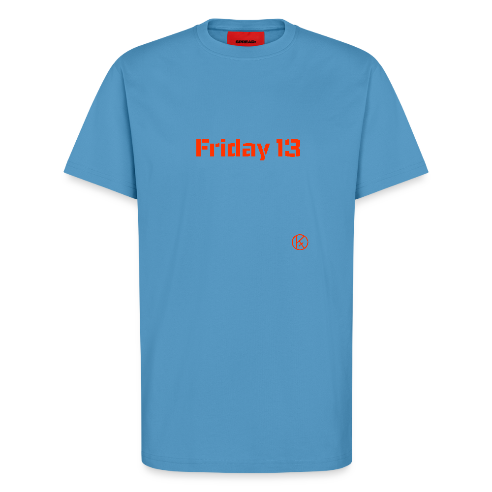 Friday13 - Männer T-Shirt - Sol Blue