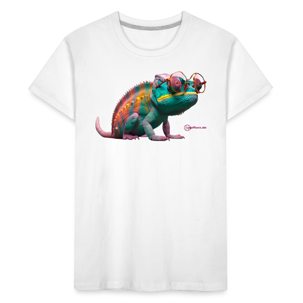 Kinder Premium Bio T-Shirt - Weiß