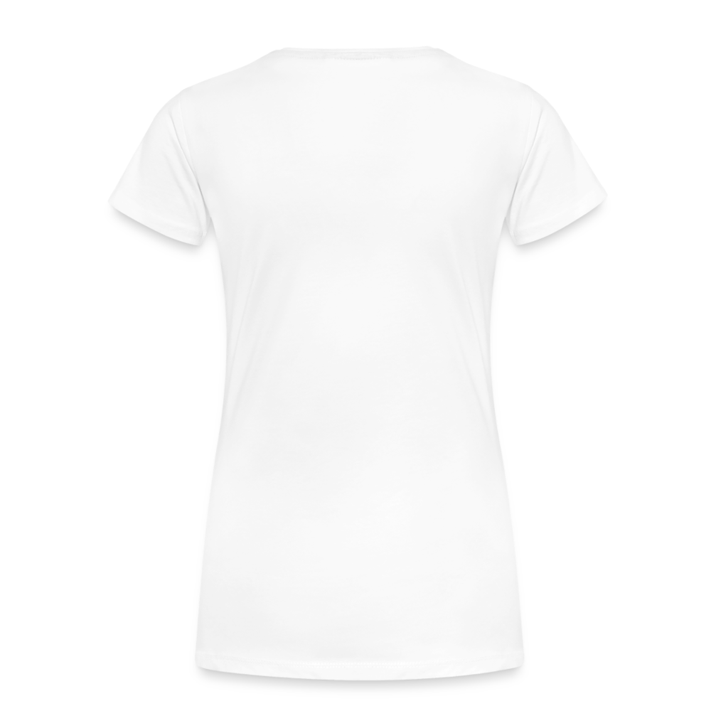crazy - witzig - Frauen Premium T-Shirt Spreadshirt - Weiß