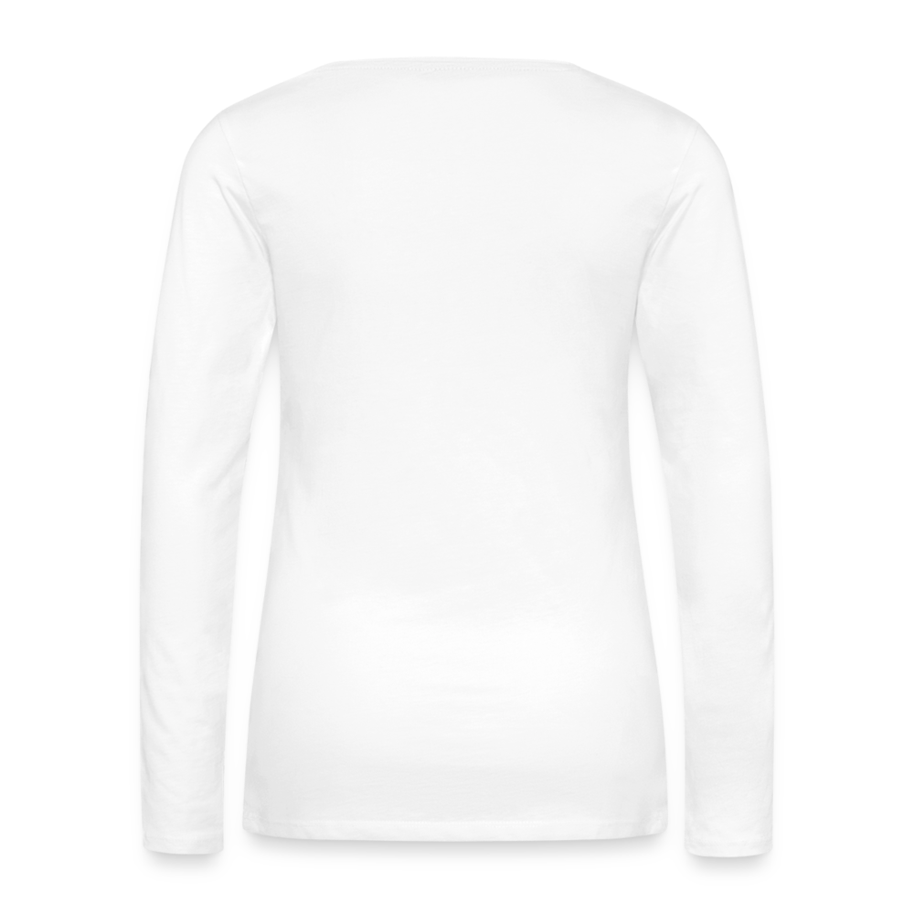 Showroom - Frauen Premium Langarmshirt - Weiß