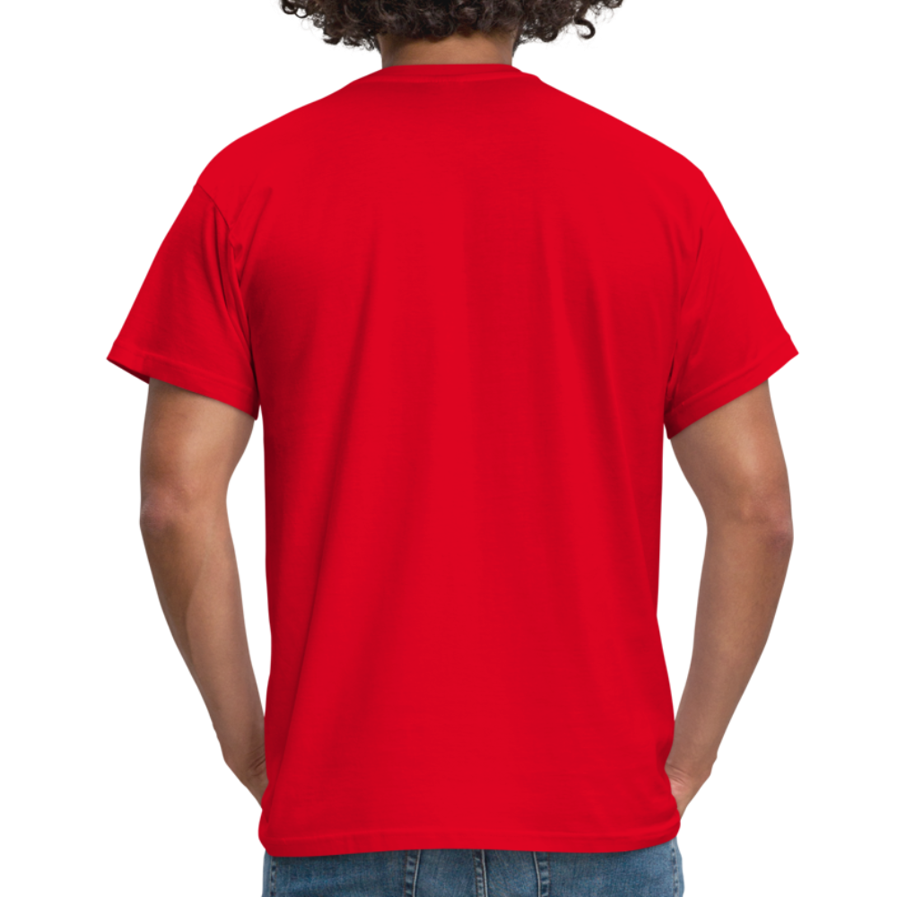 hä?? - gelb - witzig - Männer T-Shirt - Rot