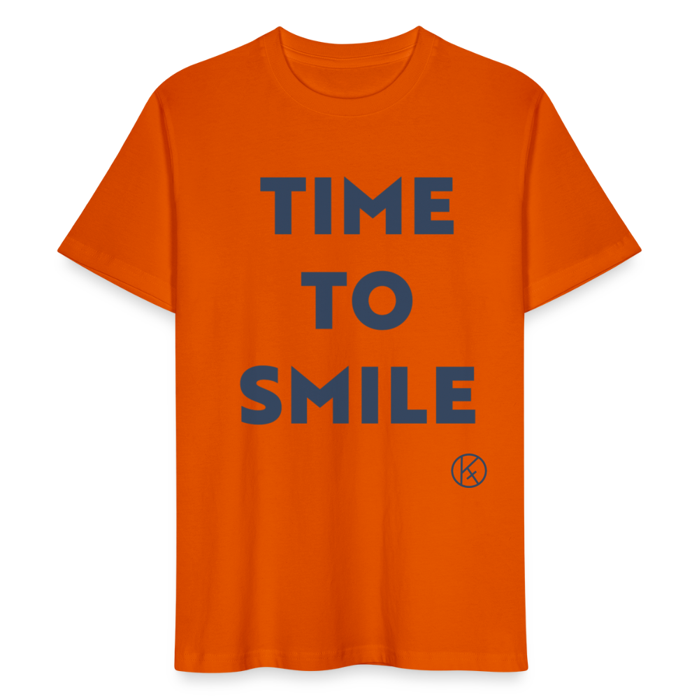 Time to smile - Stanley/Stella Unisex T-Shirt CRAFTER - Tieforange