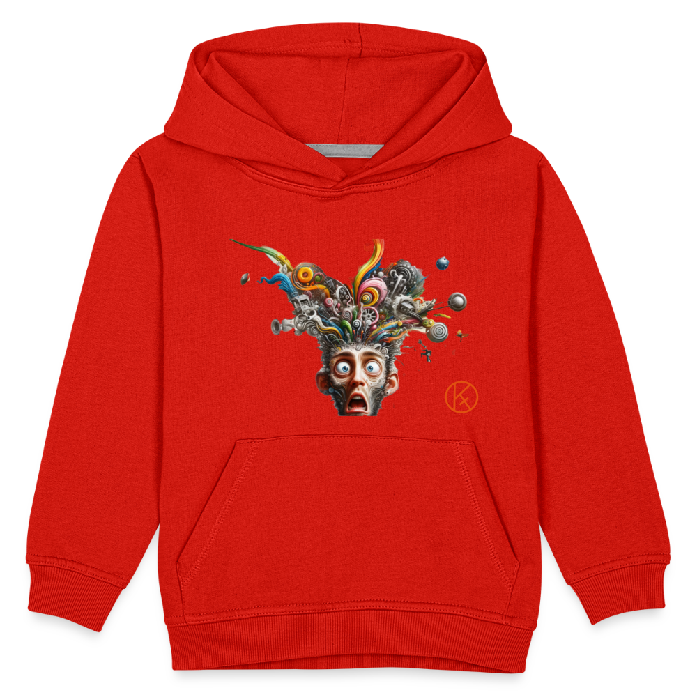 Showroom - Kinder Premium Hoodie Spreadshirt - Rot