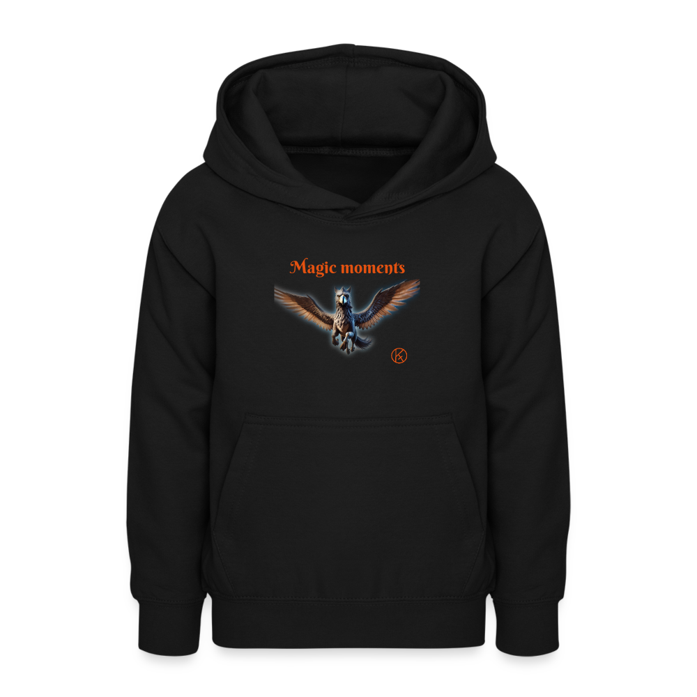 hippogreif-magic - Teenager Hoodie - Schwarz