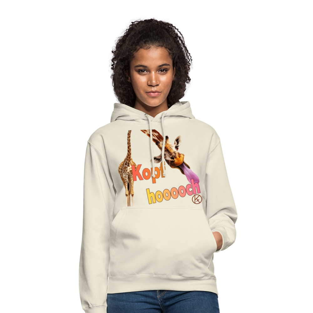 kopf hoch-giraffe - tierisches - Unisex Hoodie - Vanille-Milchshake