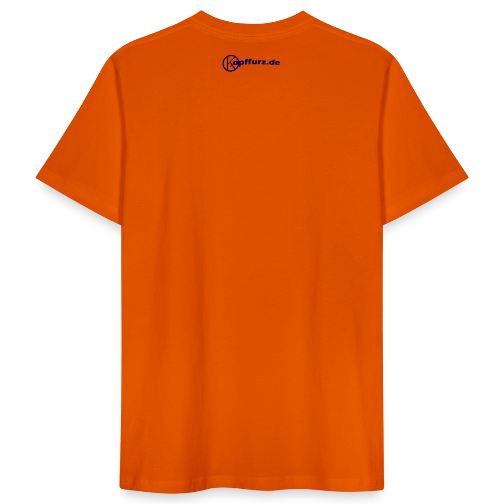 dein puls in meinem herz - Stanley/Stella Unisex T-Shirt CRAFTER - Tieforange