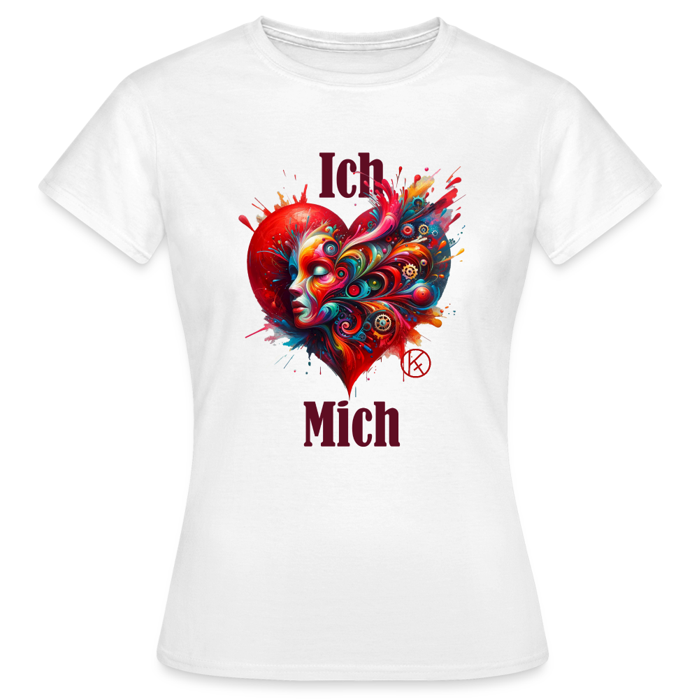 Ich liebe mich - Frauen T-Shirt - Weiß