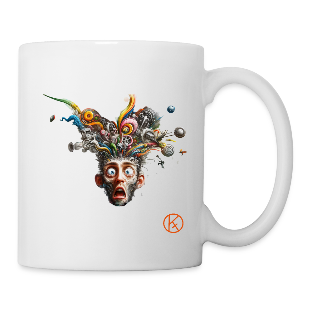 Kopffurz-frei - Tasse - Weiß