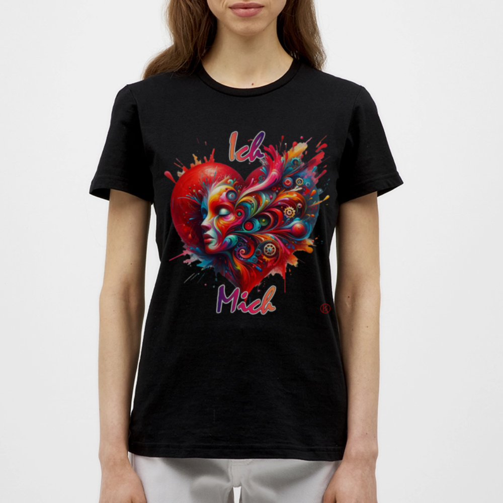 Ich liebe mich - Frauen T-Shirt - Schwarz