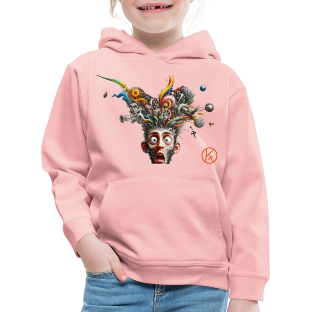 Showroom - Kinder Premium Hoodie Spreadshirt - Kristallrosa