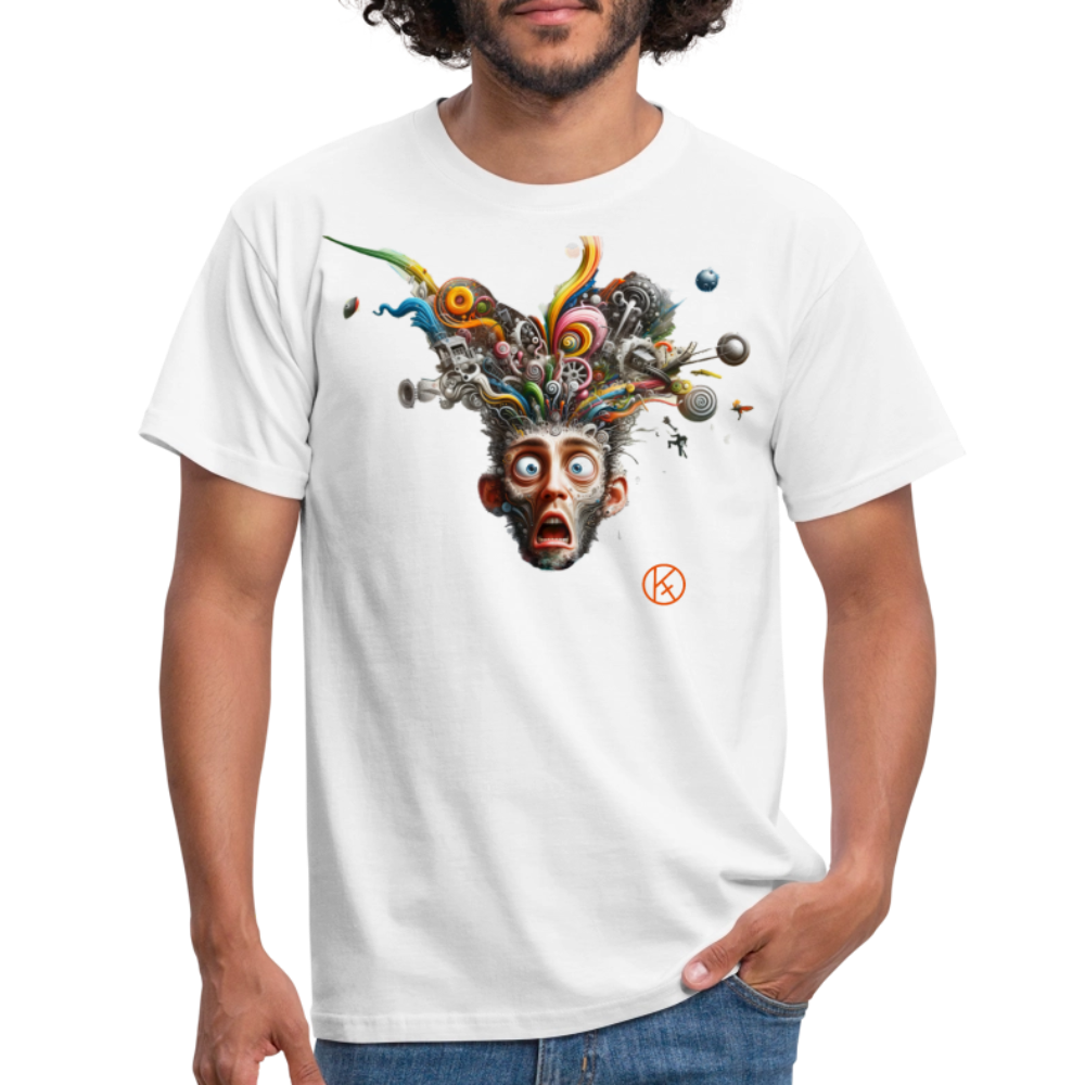 Showroom - Männer T-Shirt Gildan - Weiß