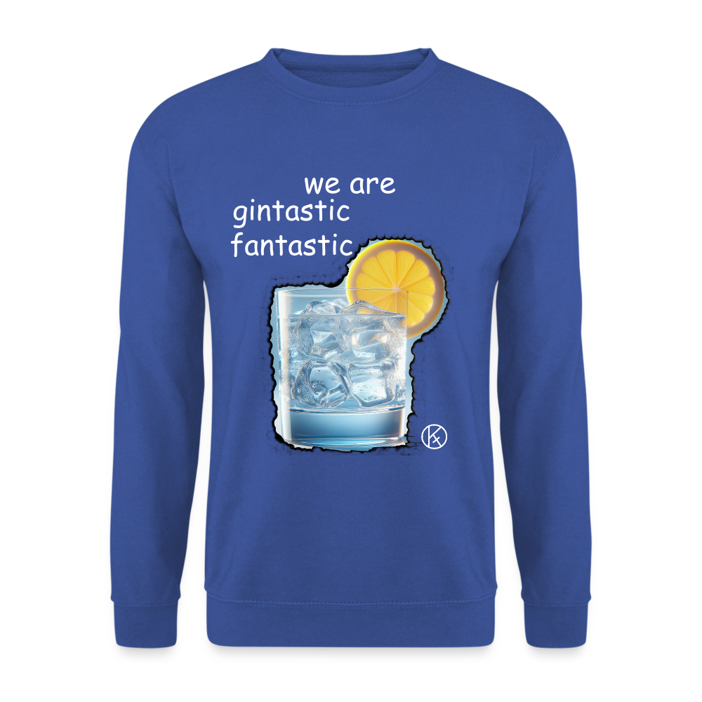 Gintastic-fantastic-gin - Unisex Pullover - Royalblau