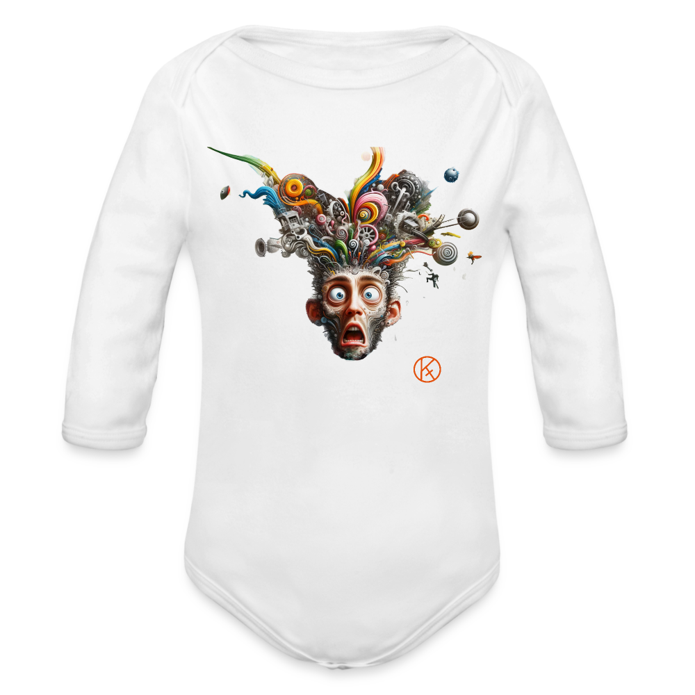Showroom - Baby Bio-Langarm-Body - Weiß