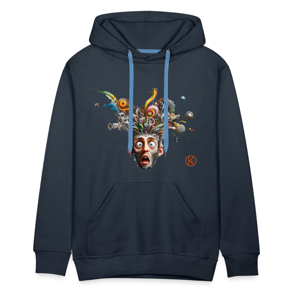 Showroom - Männer Premium Hoodie Spreadshirt - Navy