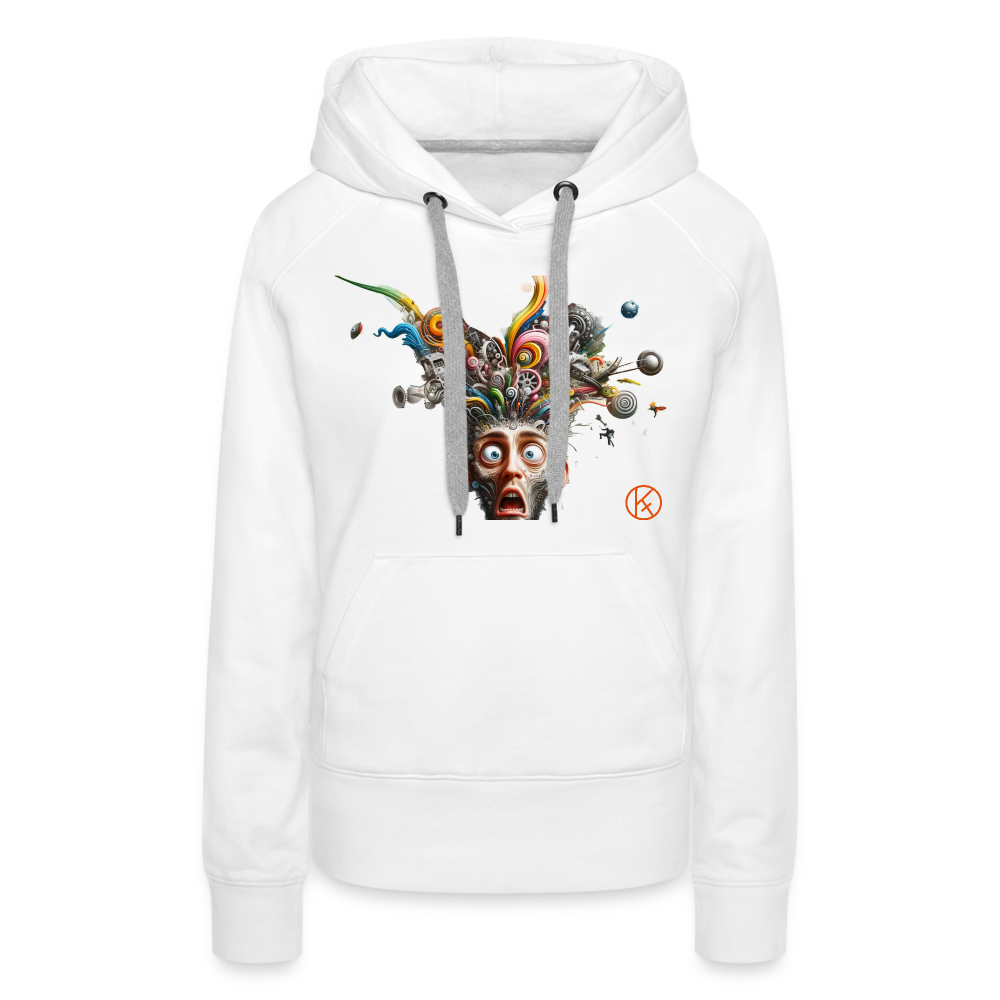 Showroom - Frauen Premium Hoodie Spreadshirt - Weiß