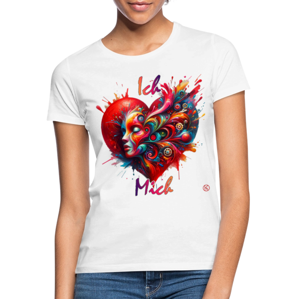 Ich liebe mich - Frauen T-Shirt - Weiß