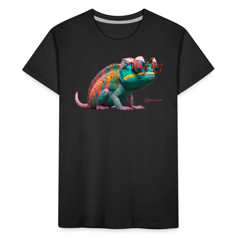 Kinder Premium Bio T-Shirt - Schwarz