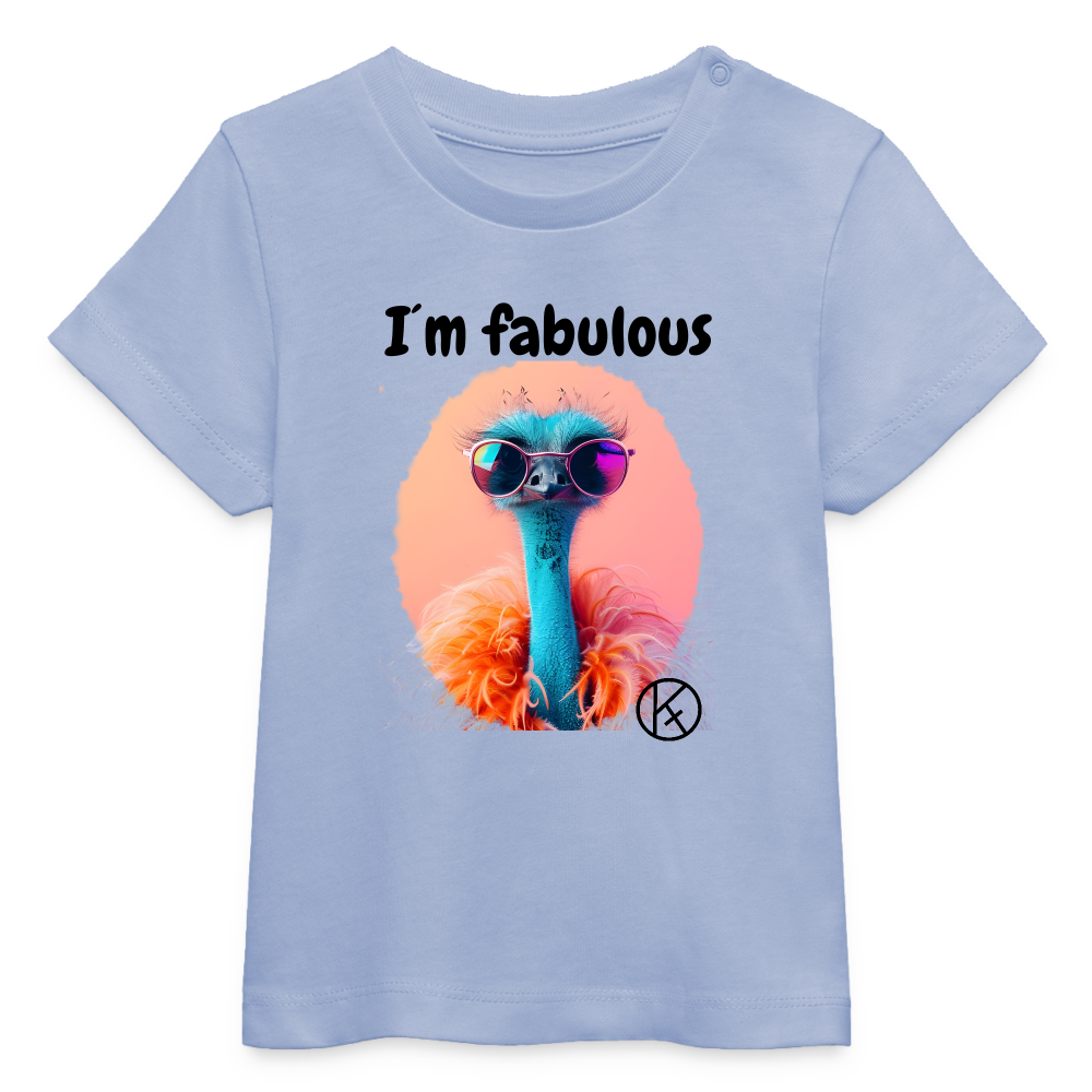 fabulous-baby-strauss - tierisches - Stanley/Stella Baby Bio-T-Shirt BABY CREATOR Stanley Stella - Sky