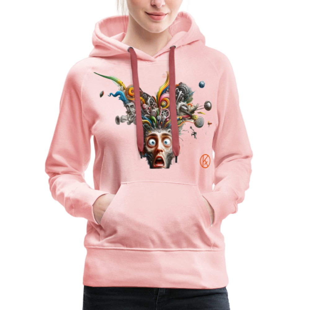 Showroom - Frauen Premium Hoodie Spreadshirt - Kristallrosa