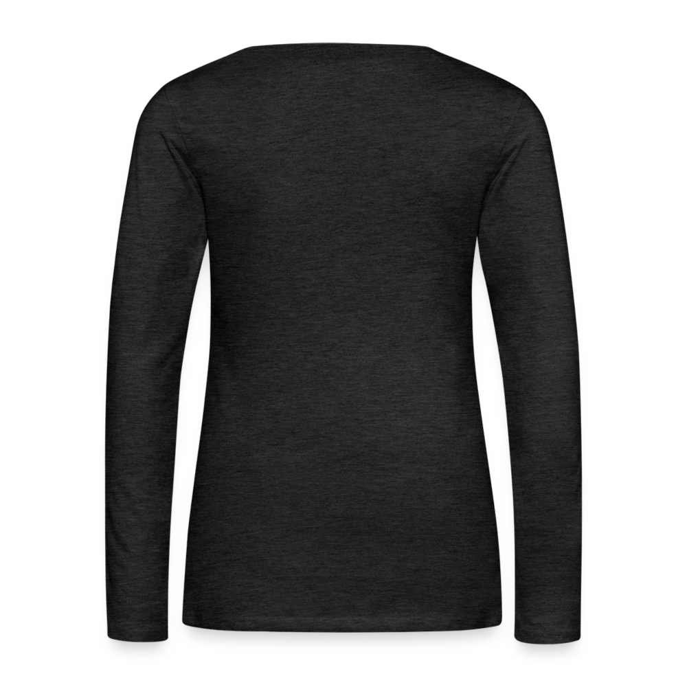 Showroom - Frauen Premium Langarmshirt - Anthrazit