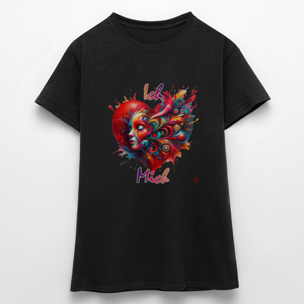 Ich liebe mich - Frauen T-Shirt - Schwarz