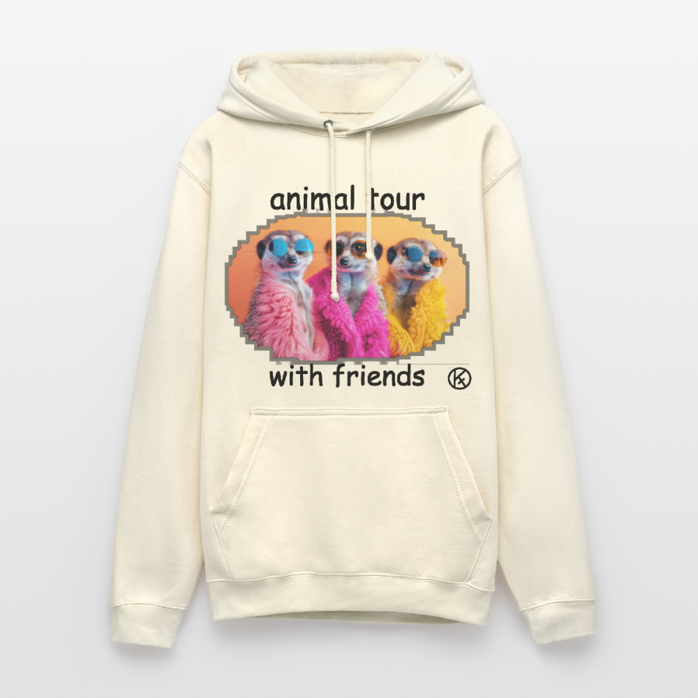 animal on tour-friends - tierisches - Unisex Hoodie - Vanille-Milchshake