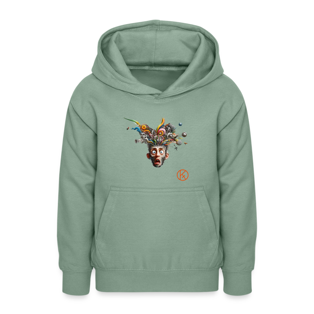 Showroom - Teenager Hoodie - Graugrün