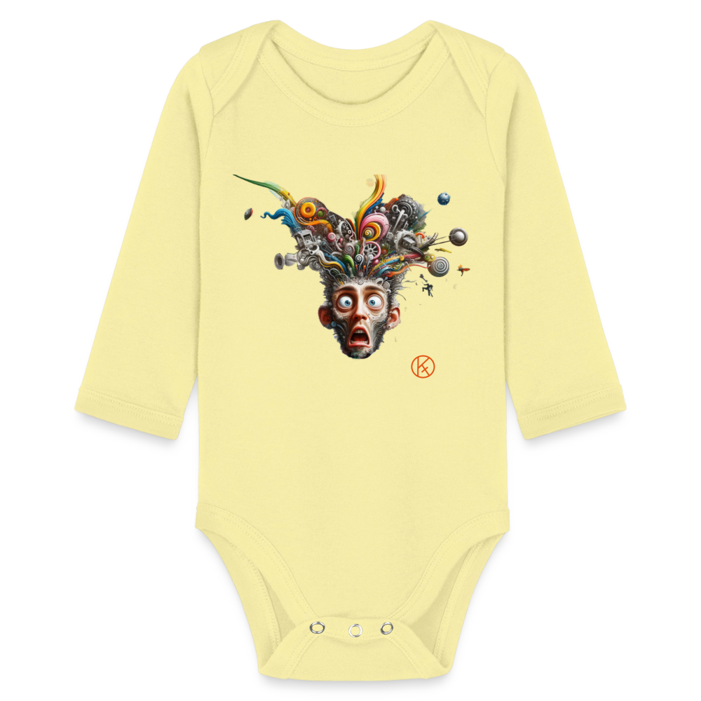Showroom - Baby Bio-Langarm-Body - Hellgelb