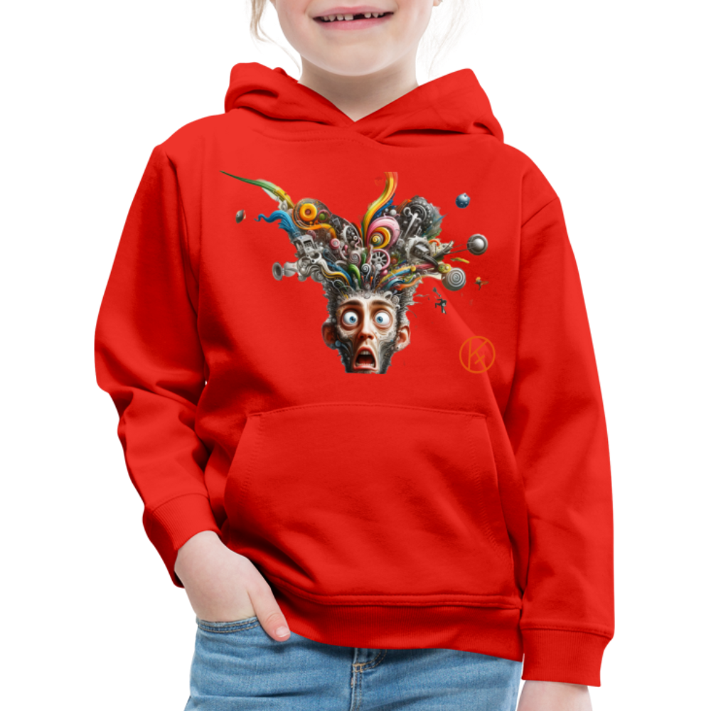Showroom - Kinder Premium Hoodie Spreadshirt - Rot