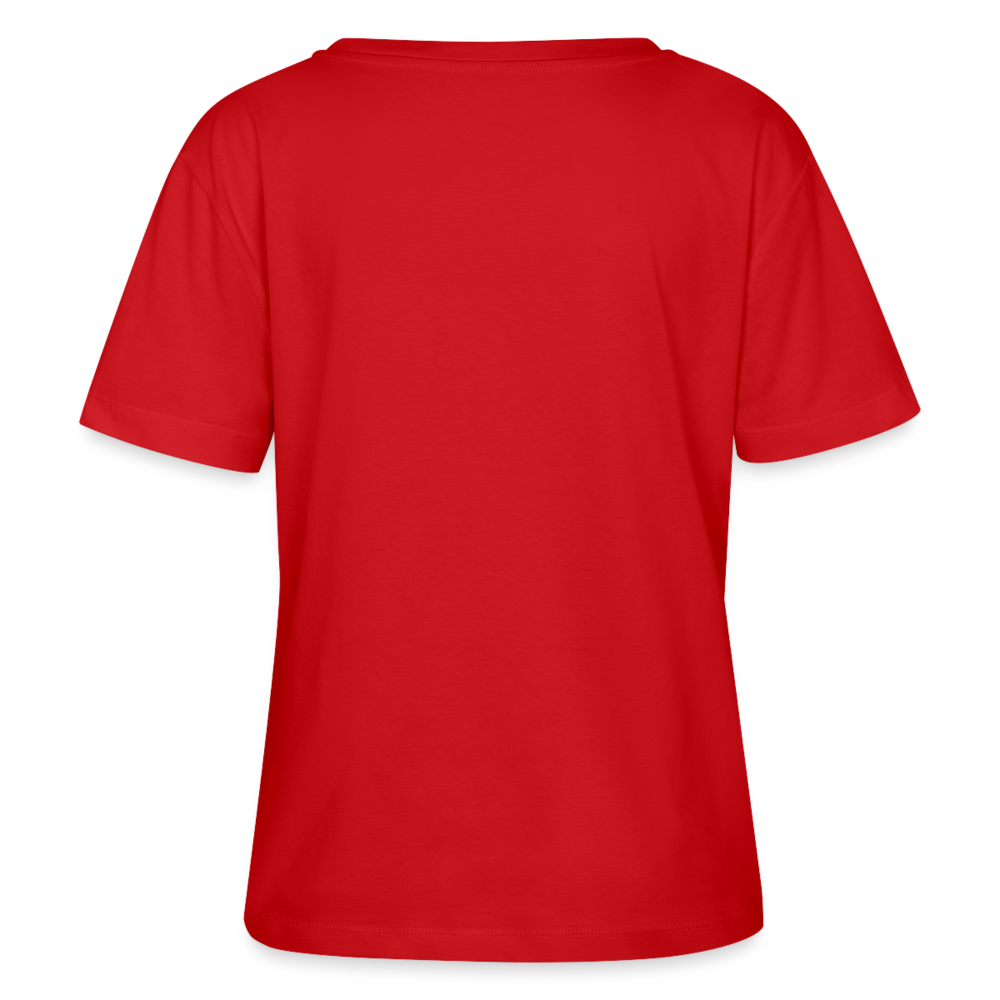 TuLips - eibelartig - Stanley/Stella Relaxed Rundhals Frauen Bio-T-Shirt SERENA - Rot