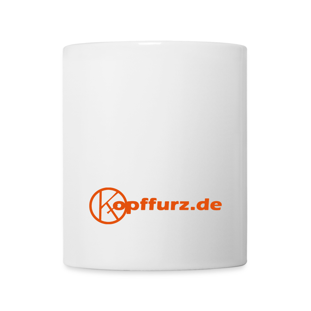 Kopffurz-frei - Tasse - Weiß