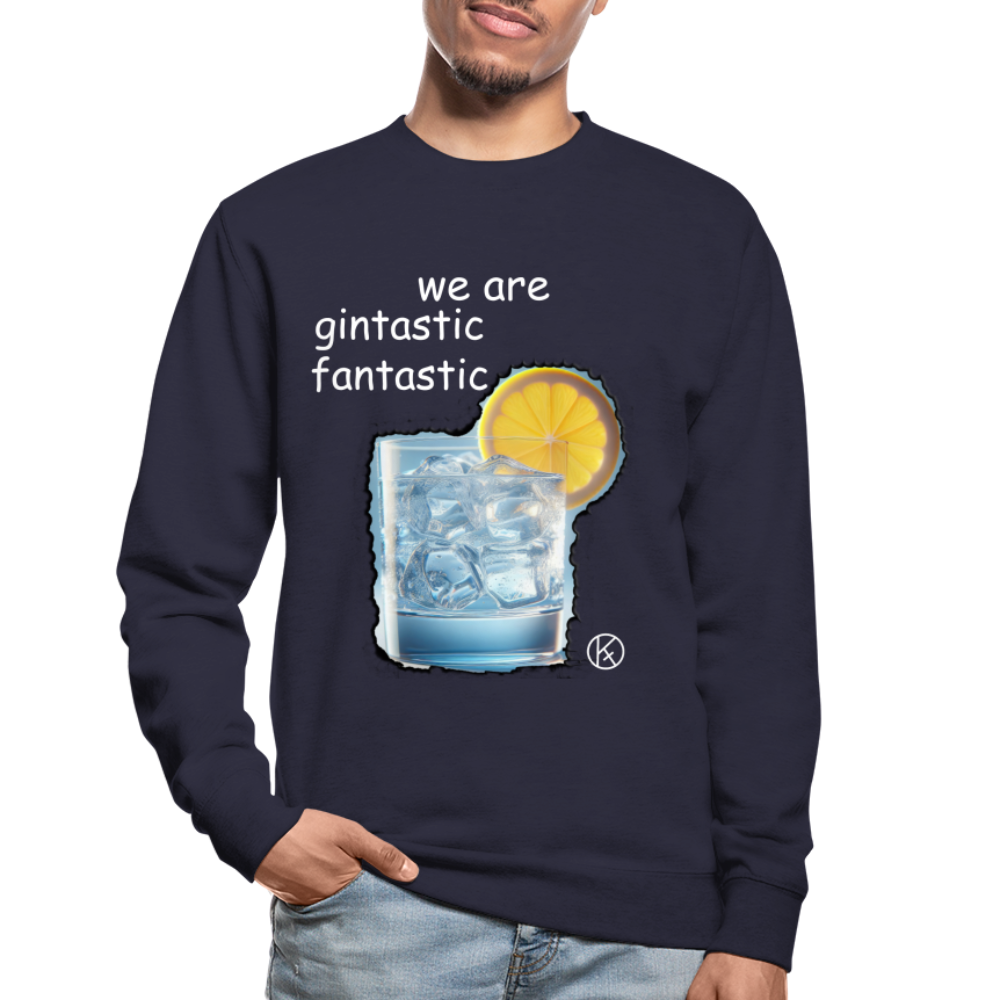 Gintastic-fantastic-gin - Unisex Pullover - Navy
