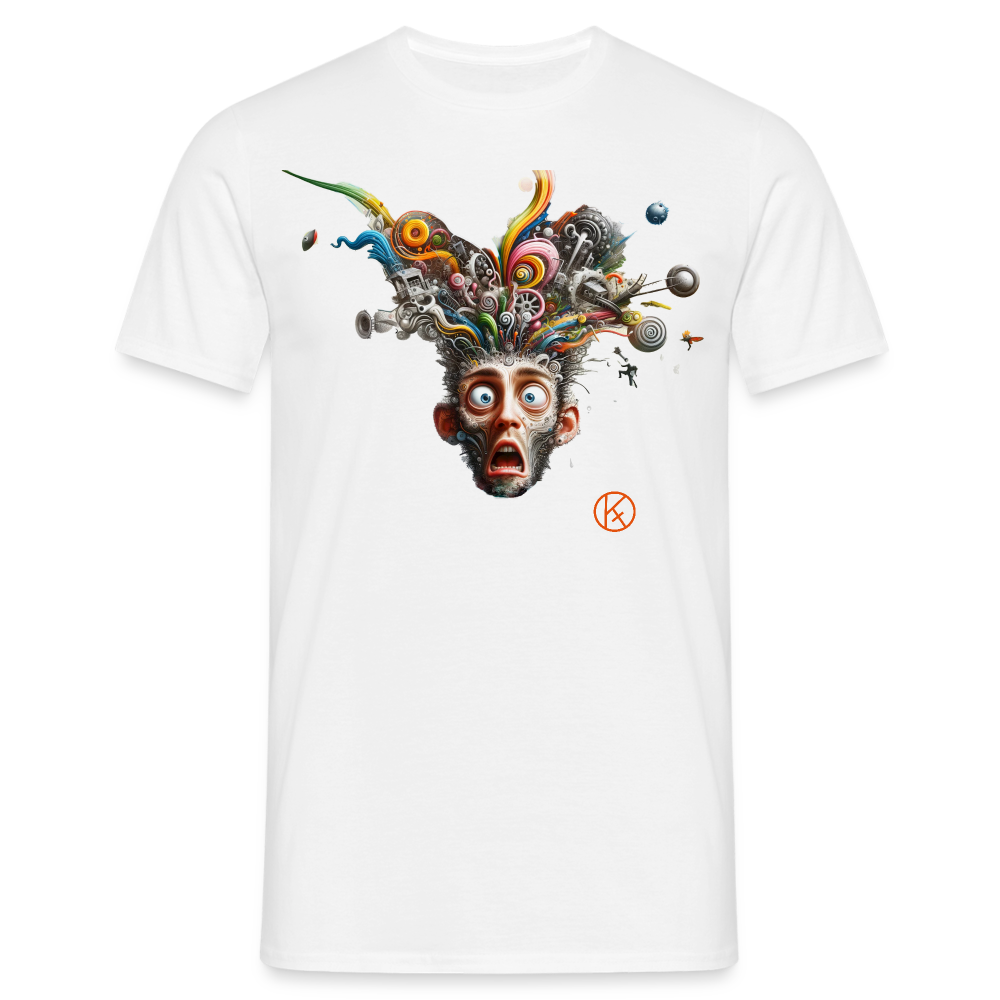 Showroom - Männer T-Shirt Gildan - Weiß