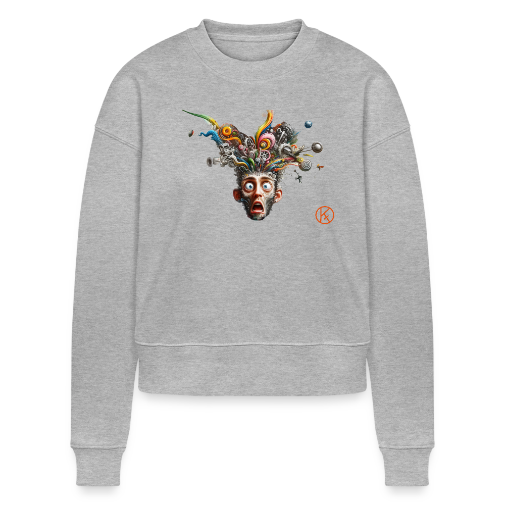 Showroom - Stanley/Stella Cropped Frauen Bio-Sweatshirt CROPSTER Stanley Stella - Grau meliert