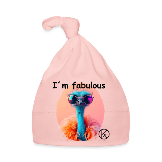 fabulous-baby-strauss - tierisches - Baby Mütze - Rosa