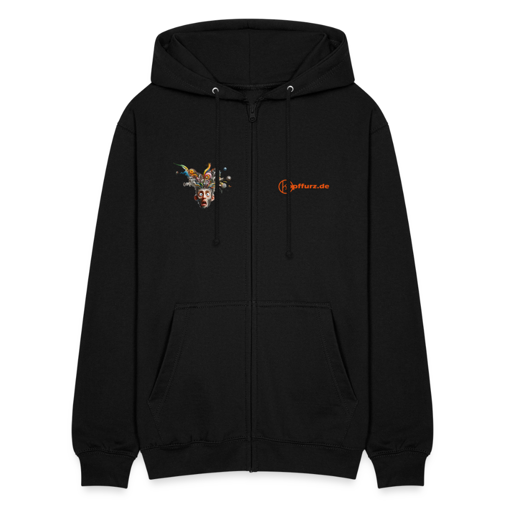 Showroom - Unisex Kapuzenjacke - Schwarz