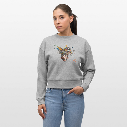 Showroom - Stanley/Stella Cropped Frauen Bio-Sweatshirt CROPSTER Stanley Stella - Grau meliert