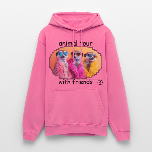 animal on tour-friends  -  tierisches  -  Unisex Hoodie - Pink