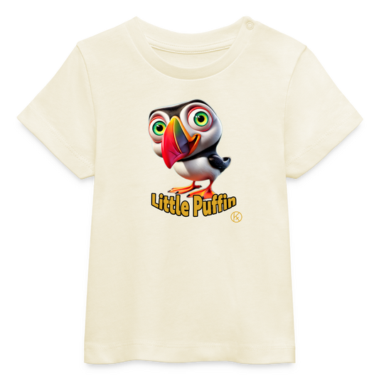 Little Puffin  -  tierisch  -  Stanley/Stella Baby Bio-T-Shirt - Naturweiß
