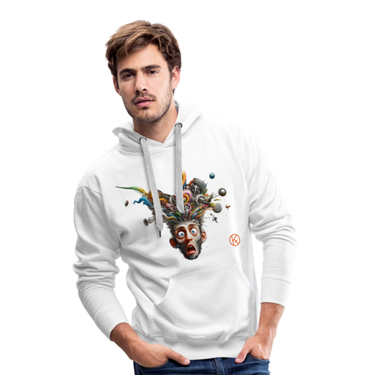 Showroom - Männer Premium Hoodie Spreadshirt - Weiß