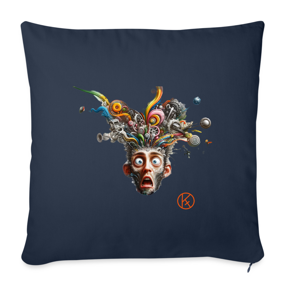 Showroom - Sofakissen mit Füllung 44 x 44 cm - Navy