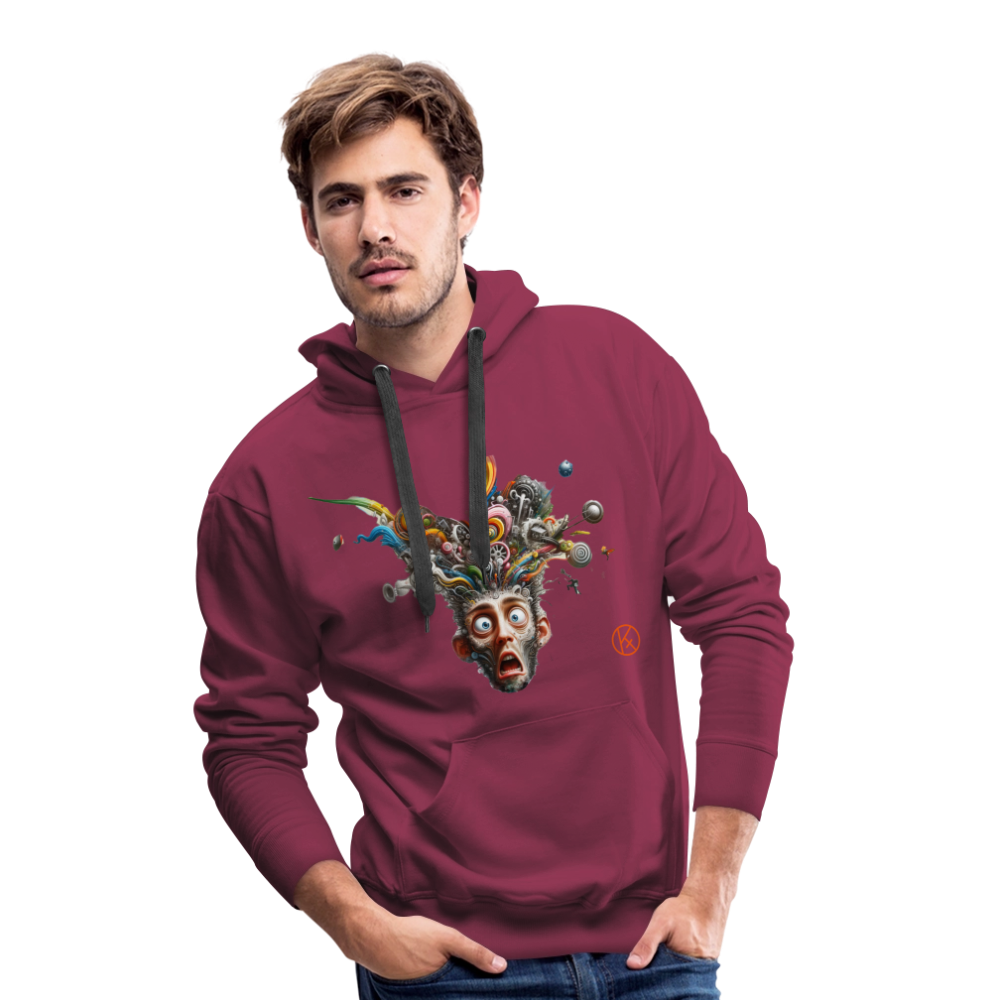 Showroom - Männer Premium Hoodie Spreadshirt - Bordeaux